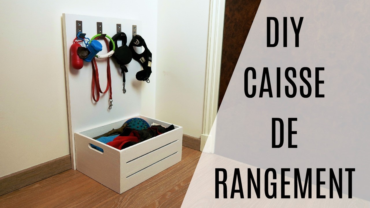 DIY | CAISSE DE RANGEMENT | Inspiration Elisa & Leeloo
