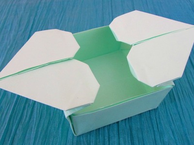 Origami : ???? Boîte Double cœur ????