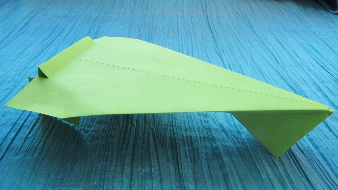 Origami facile : ✈️ Avion invisible qui vole bien