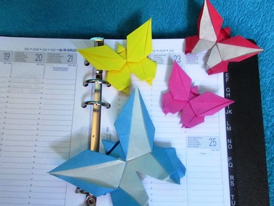 Origami : ???? ???? Marque-page ???? Papillon (Grzegorz Bubniak)