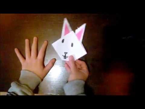 Lapin en Origami #TCHEK 01