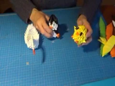 Origami 3D montage de base
