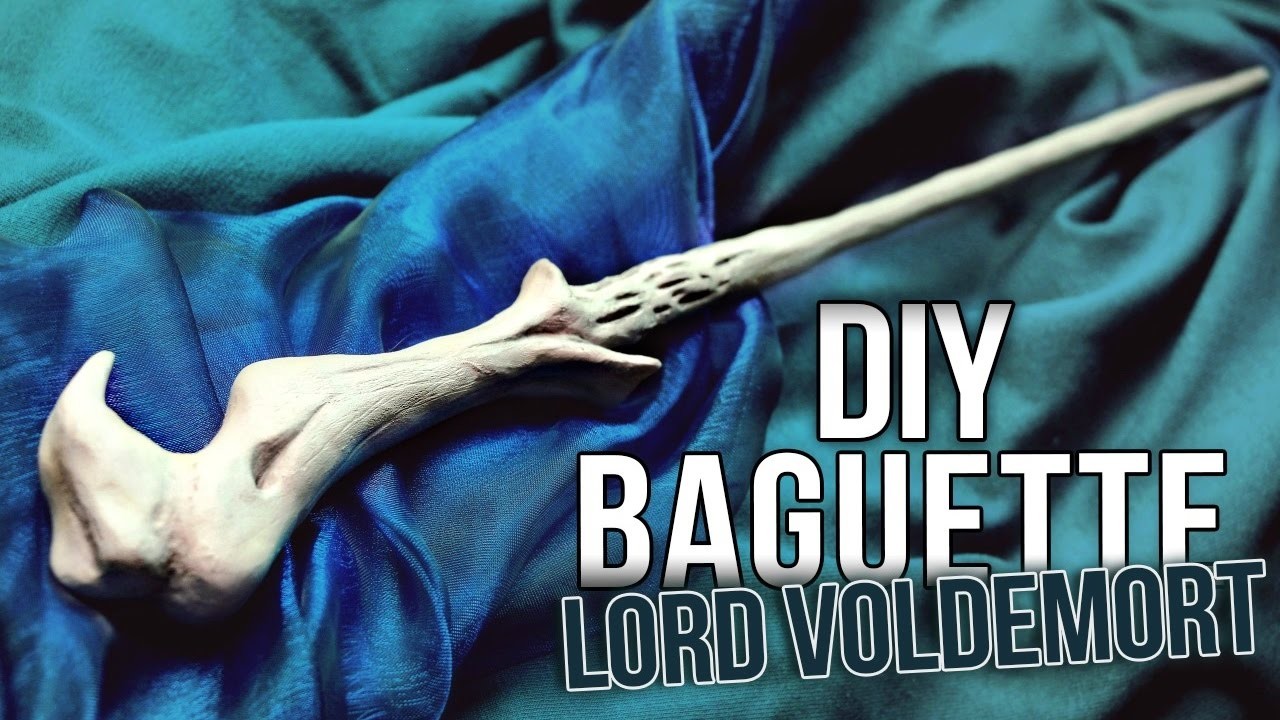 LA BAGUETTE DE LORD VOLDEMORT - DIY