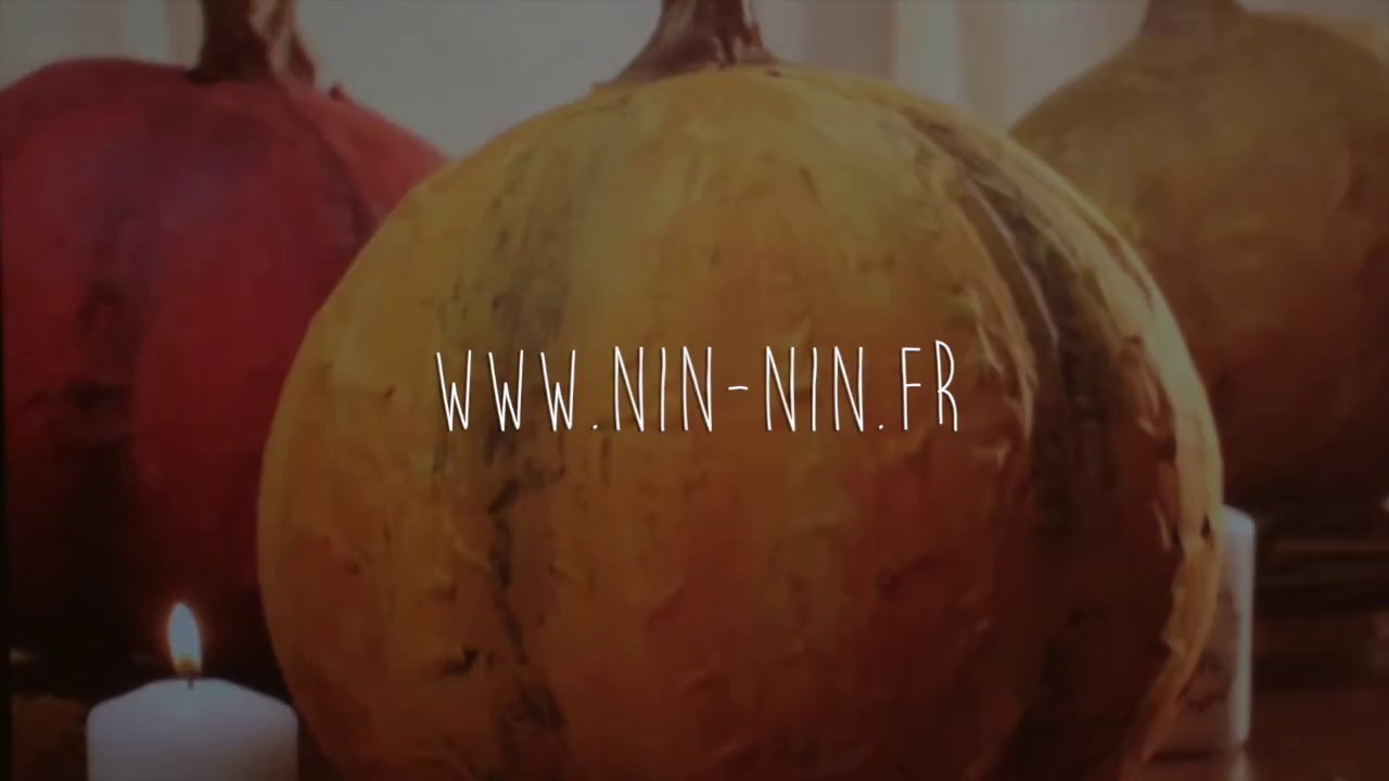 Nin-Nin, DIY Citrouille Halloween