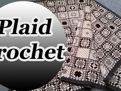 Plaid crochet