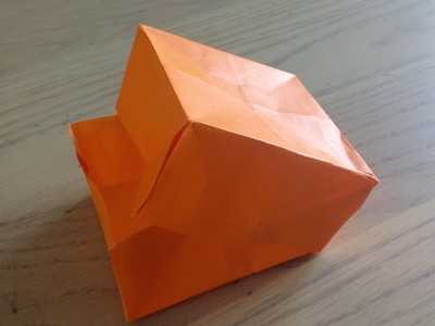 Origami facile, ma petite boîte (a small box par Alexandre, 6 ans)