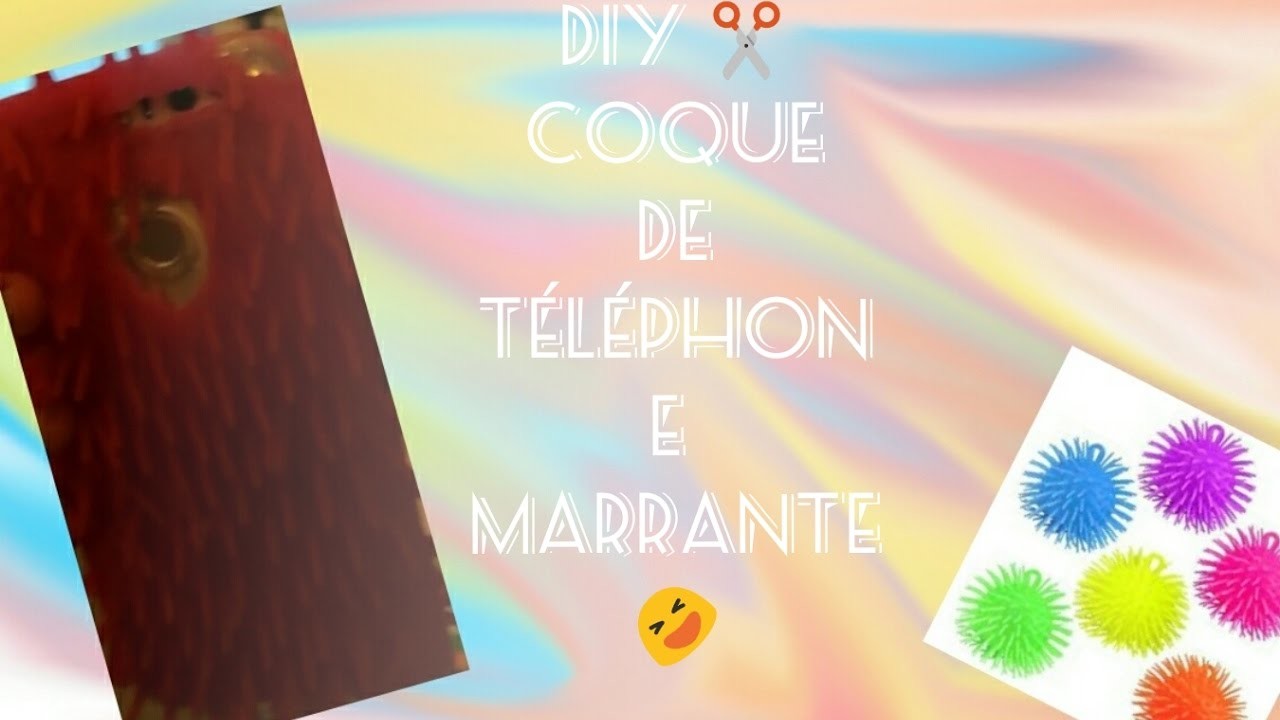 {DIY} COQUE DE TÉLÉPHONE MARRANTE EN SILICONE TRÈS SIMPLE ????????✂️