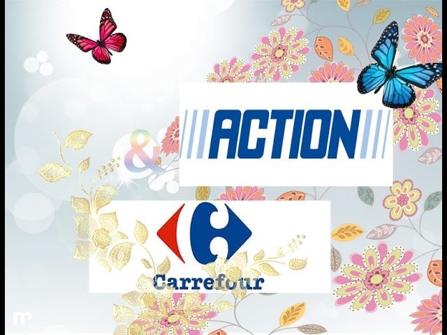 "HAUL" Achat Scrapbooking Action & Carrefour J'ai craquer!!