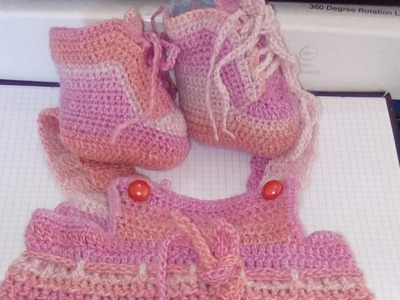 Chaussons bébé au crochet 2-2