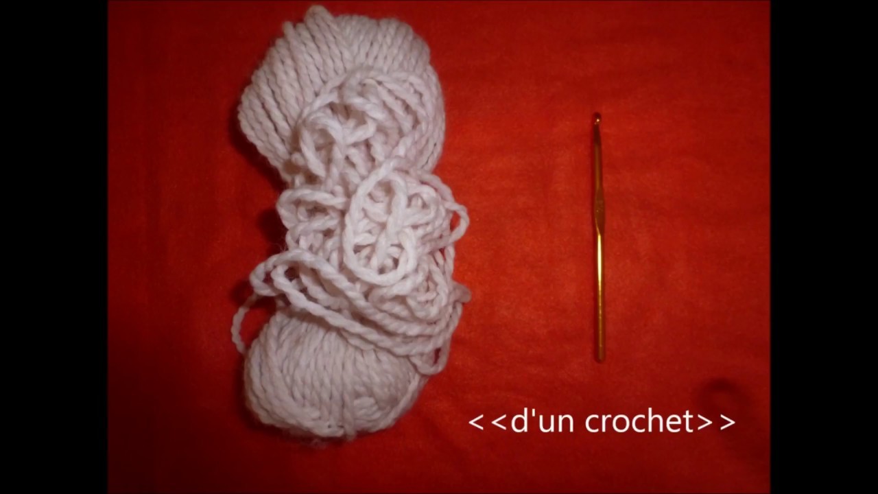 Cours N°3 crochet demi bride