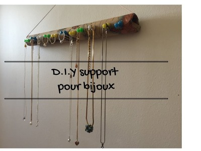 D.I.Y.  SUPPORT POUR BIJOUX????