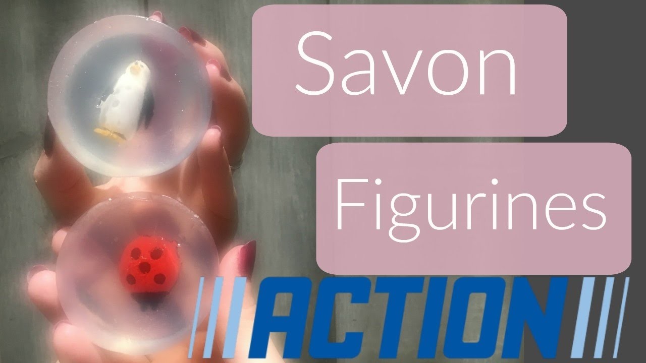 DIY | du savon avec les figurines ACTION    [Astuce N°12]