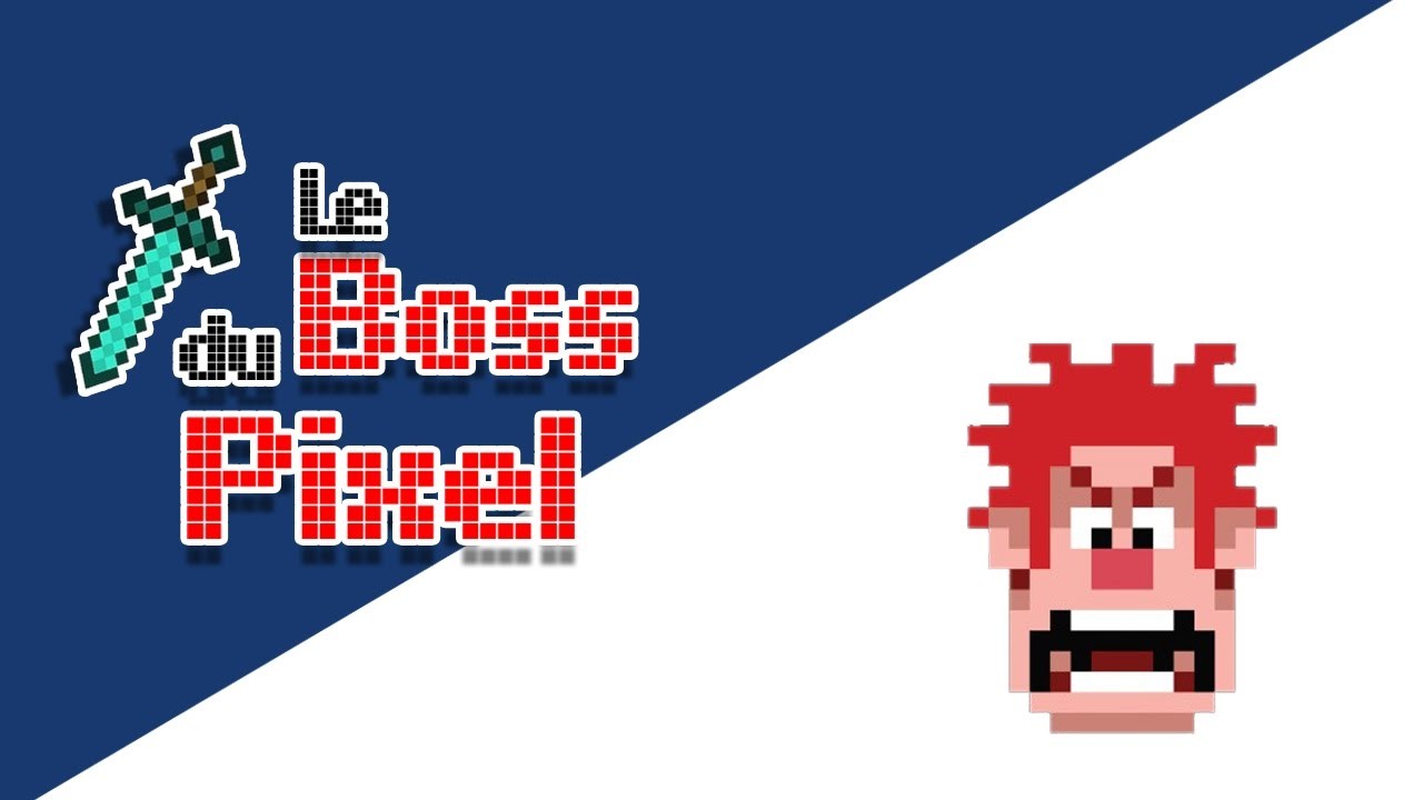 Le Boss du Pixel - Vidéo n°7 - Comment dessiner la tête de Ralph Lacasse