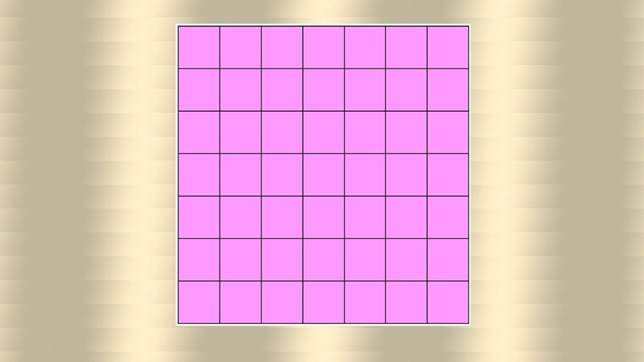 Origami : ???? Astuce pour plier un carré  en 7 x 7  sans règle ????