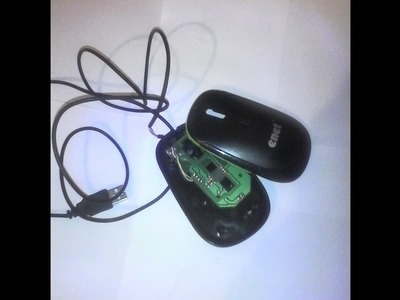 DIY comment  transformer une souris d'ordinateur  en voiture