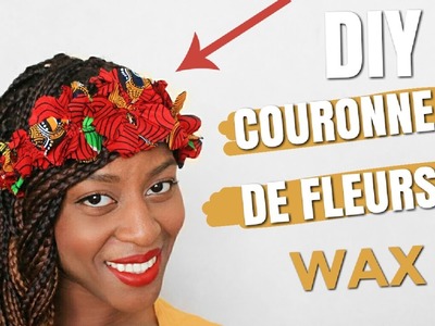 DIY COURONNE DE FLEURS WAX II L' atelier de princesse