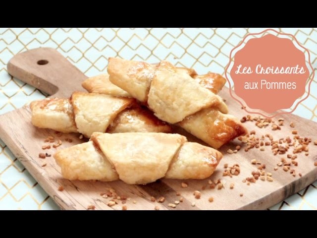 DIY Cuisine ♡ Les Petits Croissants aux Pommes