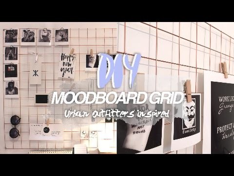 DIY moodboard grid
