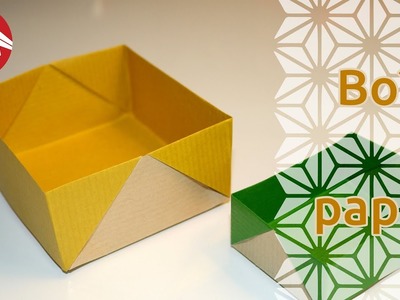 Origami - Boite en papier: Caillotte - Paper Box [Senbazuru]