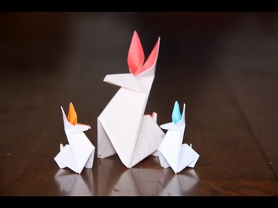 Origami - Lapin - Rabbit [Senbazuru]