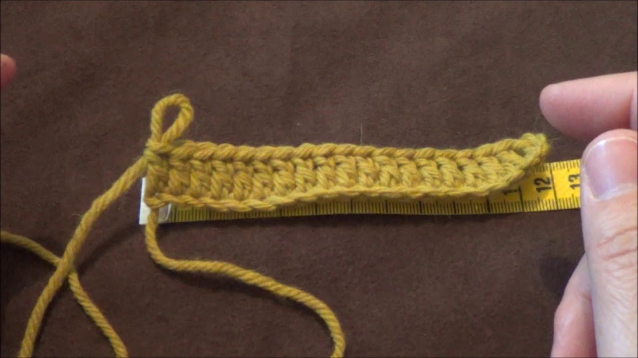 TUTO crochet VIDEO 2 : Astuce n°2 : mesurer, calculer pour faire à sa taille et l'échantillon