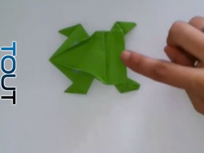 Tuto Origami grenouille sauteuse