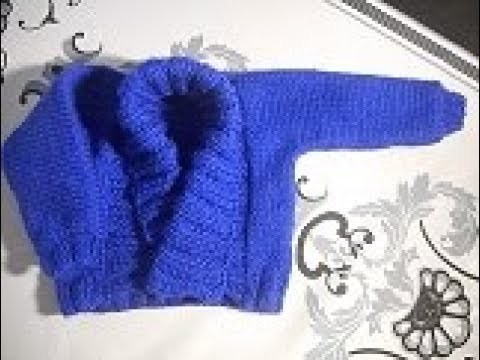 Tuto tricot gilet bébé 6 mois