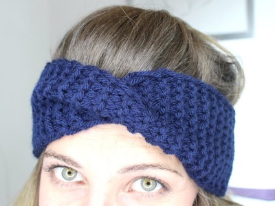 Tuto tricot pour débutant : le headband torsadé facile  ✨ Marion Blush