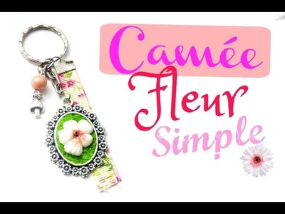 [Tuto fimo] - camée fleur simple (elycla in wonderland)