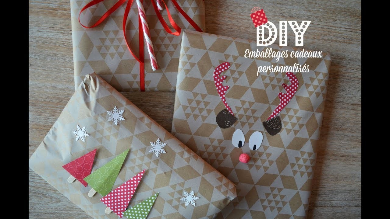 DIY Facile Emballages Cadeaux Originaux