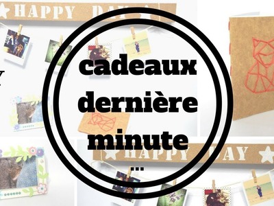 DIY [fr] : CADEAUX DE DERNIÈRE MINUTE pour noël !!