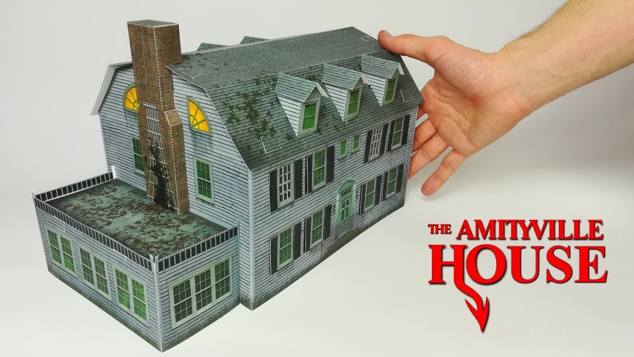 DIY : Maison d’Amityville en papier | Papercraft film d’horreur !