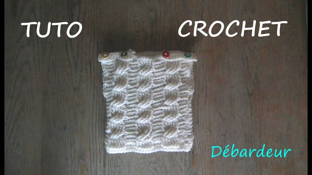 TUTO CROCHET COMMENT FAIRE UN DEBARDEUR BATEAU