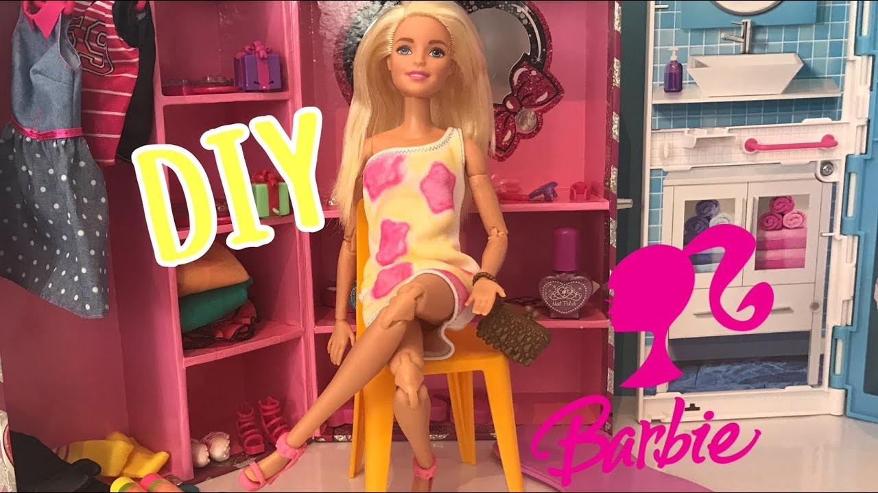 Barbie DIY Robe pour Anniversaire de Nikki Atelier Aquarelle DIY Barbie Dress for Birthday