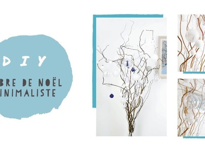 DIY arbre de Noël minimaliste | Minimalist Christmas tree