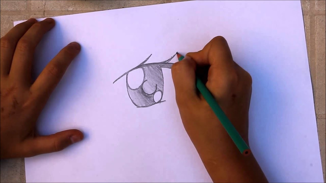 Comment dessiner un oeil manga cours 1