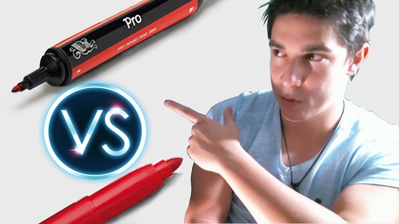 Feutre pro VS Feutre basique - Je teste !