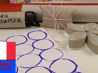 Lifehacks rouleaux de papier toilette idées de créations à partir de rouleaux de papier toilette