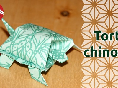 Origami - Tortue Traditionnelle Chinoise - Chinese Tortoise [Senbazuru]