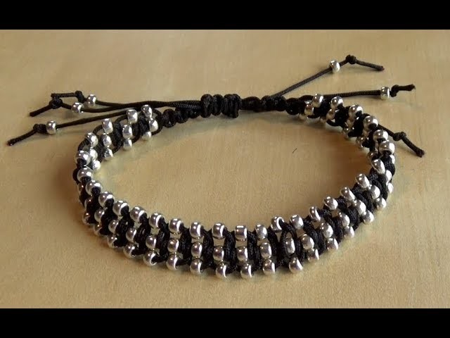 [TUTO] Bracelet TRES FACILE triple perles (débutant)