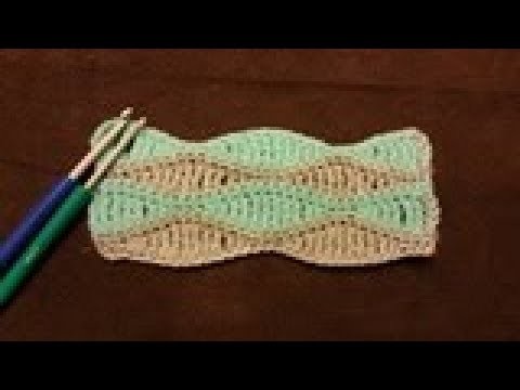 TUTO crochet cours 37 : Forme ondulé très facile !