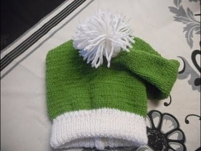 Tuto tricot bonnet lutin bébé