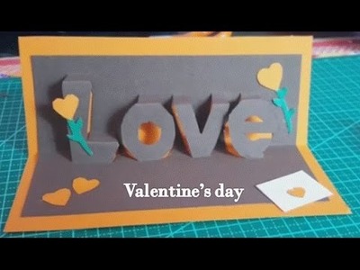Valentine's day#2 - Carte pop-up LOVE