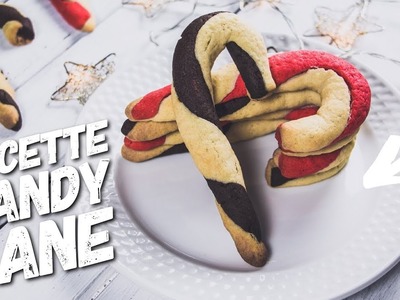 RECETTE NOEL BISCUIT CANDY CANE VANILLE ET CHOCOLAT FACILE ET RAPIDE