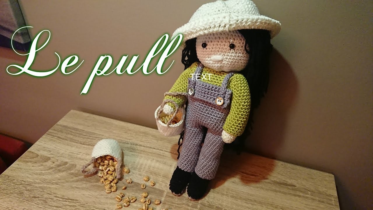 Tuto Crochet " Le pull de Ma poupée"