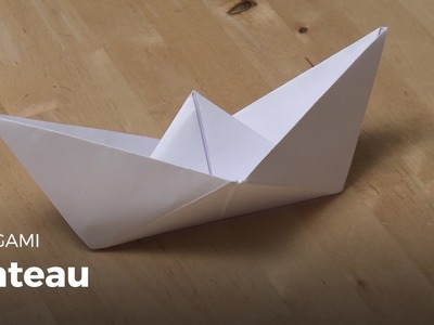 Faire un Bateau en papier | Origami