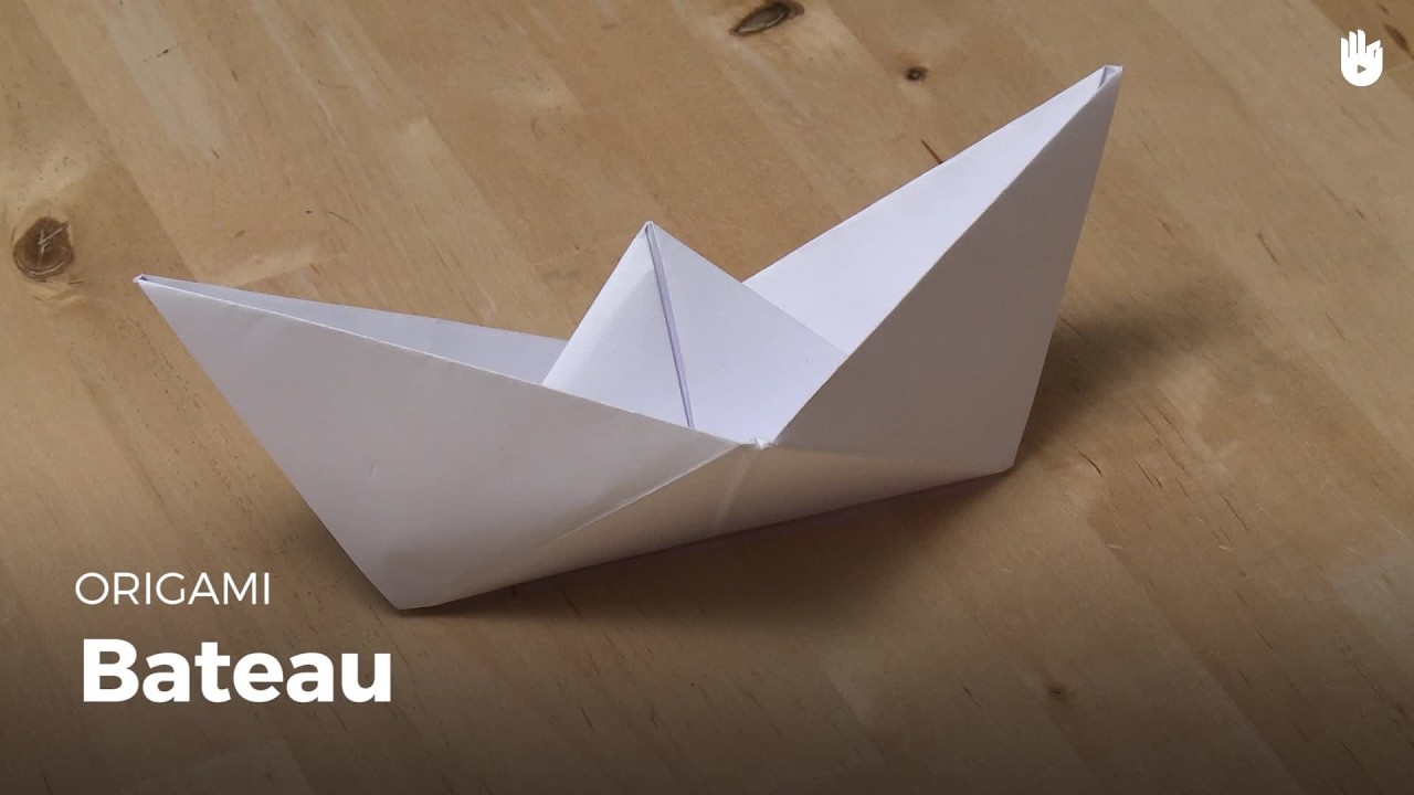 Faire un Bateau en papier | Origami