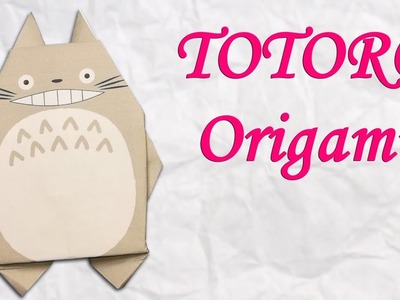 Origami : Totoro en Papier ! pliage de papier !