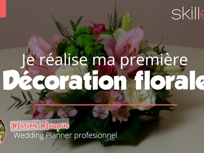 [TUTO] Je créé mon premier centre de table floral rond pour mariage !