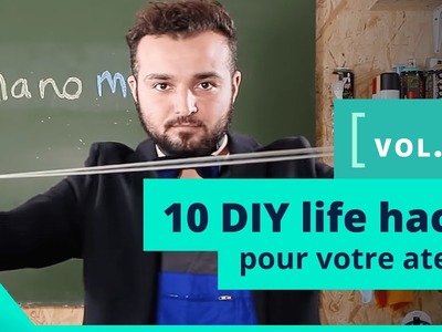 Astuces bricolage Vol. 6 ! 10 DIY Life Hacks pour votre atelier [Tuto bricolage - ManoMano]